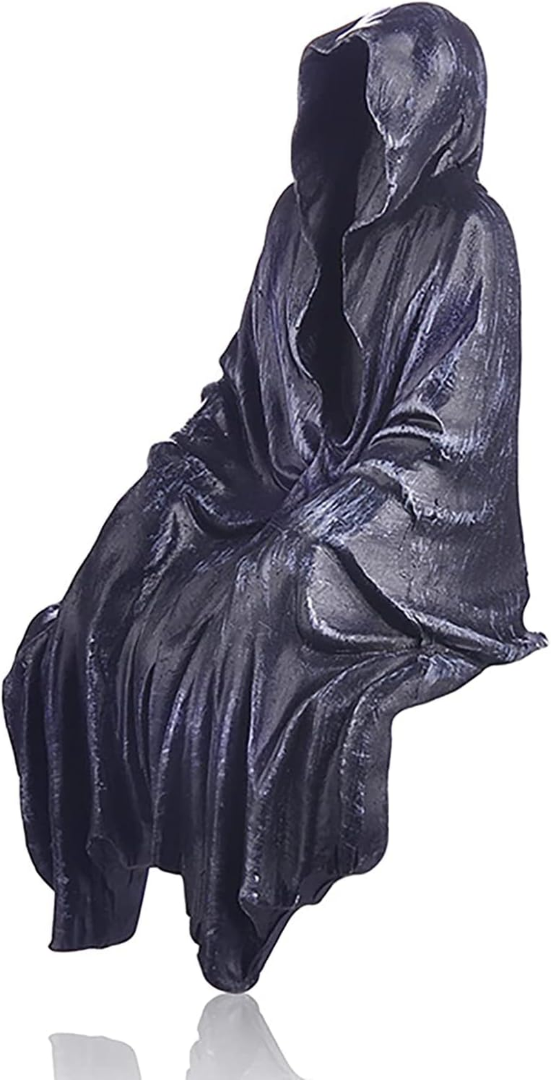 Reaper Consolation Creeper Sitting Statue - Gothic Resin Table Top Ornament Sculpture Decoration - Comfort Creeper image number 5
