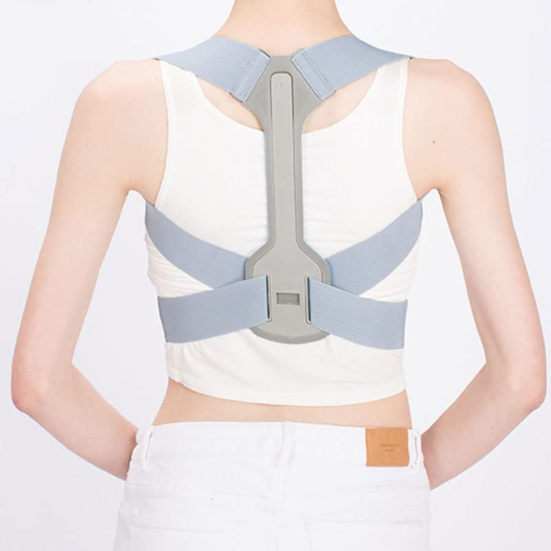 AIMALL Posture Clavicle Shoulder Support Corrector Back Straight Brace Adjustable Strap, Stability & Alignment, Breathable Fabric, for Men & Women, Sizes S (28"-32"), M (32"-36"), L (36"-44")
