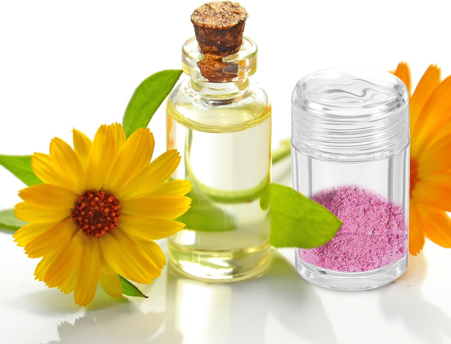 6Pcs 10Ml Plastic Loose Powder Bottles with Flip Cap, Sifter Inserts (12-Hole, 3-Hole, Single-Hole) for Travel Cosmetics and Glitter Powder Storage image number 6