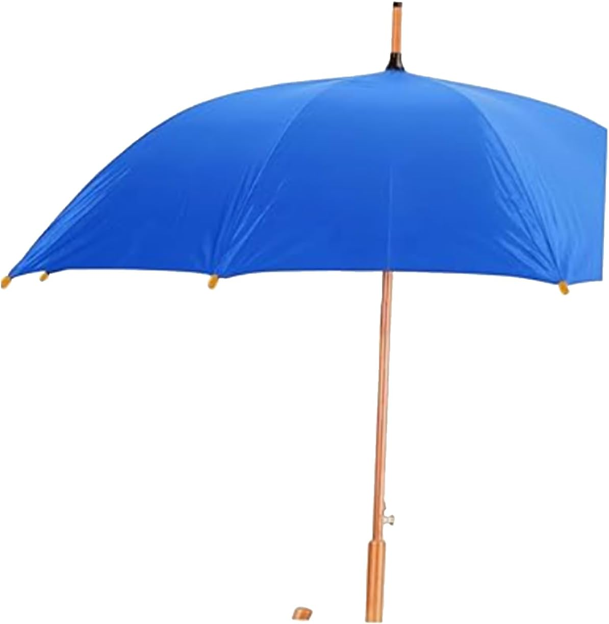 Ksngtixe 10PCS Wooden Umbrella Tail Beads - Long Handle Replacement Parts for Sunshade & Rain Umbrellas, UV Protection Repair Beads with Fun Designs for Enhanced Appeal