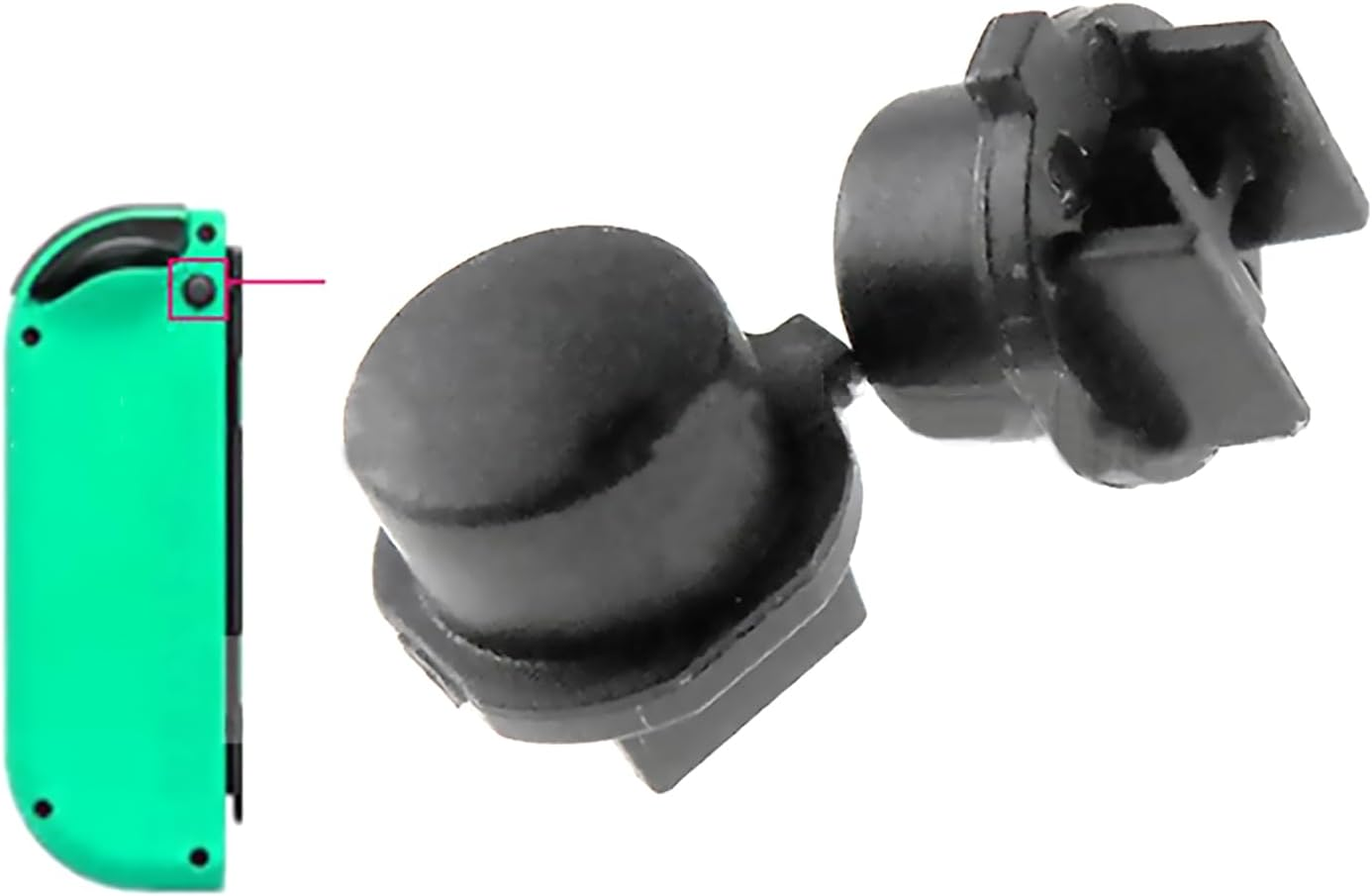 5* Game Controller Release Lock Button Repair Parts for Nintendo Switch Joy-Con Handle Switch image number 1