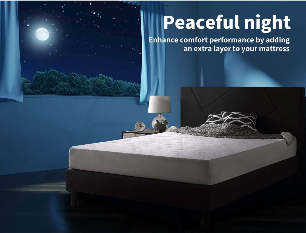 Dreamz Fully Fitted Waterproof Microfiber Mattress Protector in King Size image number 4