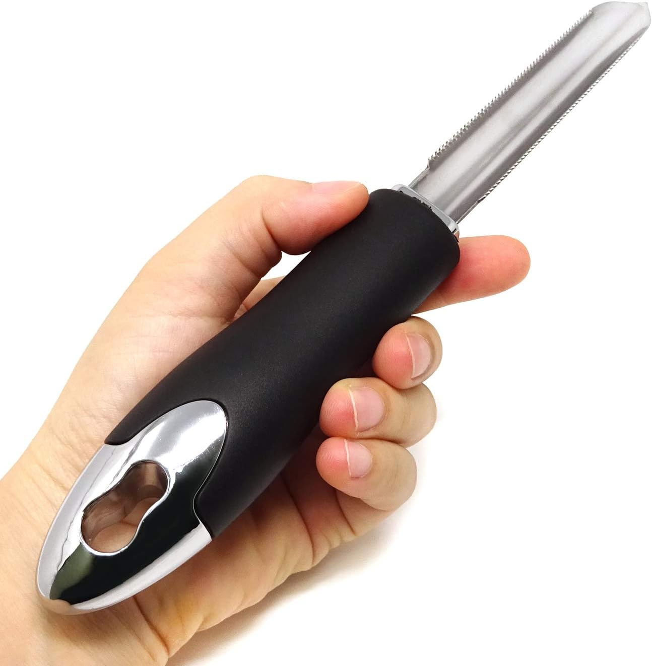 HONBAY 1PCS Stainless Steel Jalapeno Chili Pepper Zucchini Cucumber Vegetable Eggplant Potato Apple Corer for Kitchen image number 4