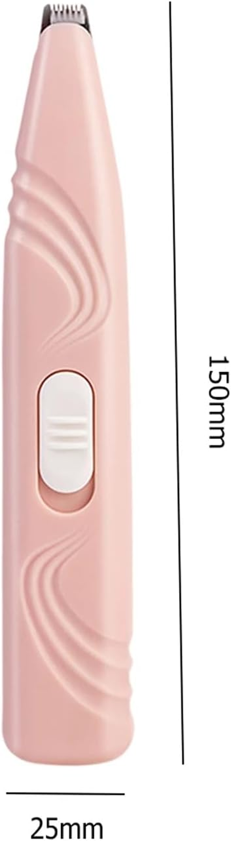 Dog Paw Trimmer,Equipped with LED Lights Paw Trimmer for Dogs,Electric Dog Trimmer,Low Noise Dog Clippers Grooming,Used for Beauty Cat Trimmer (Pink) image number 4