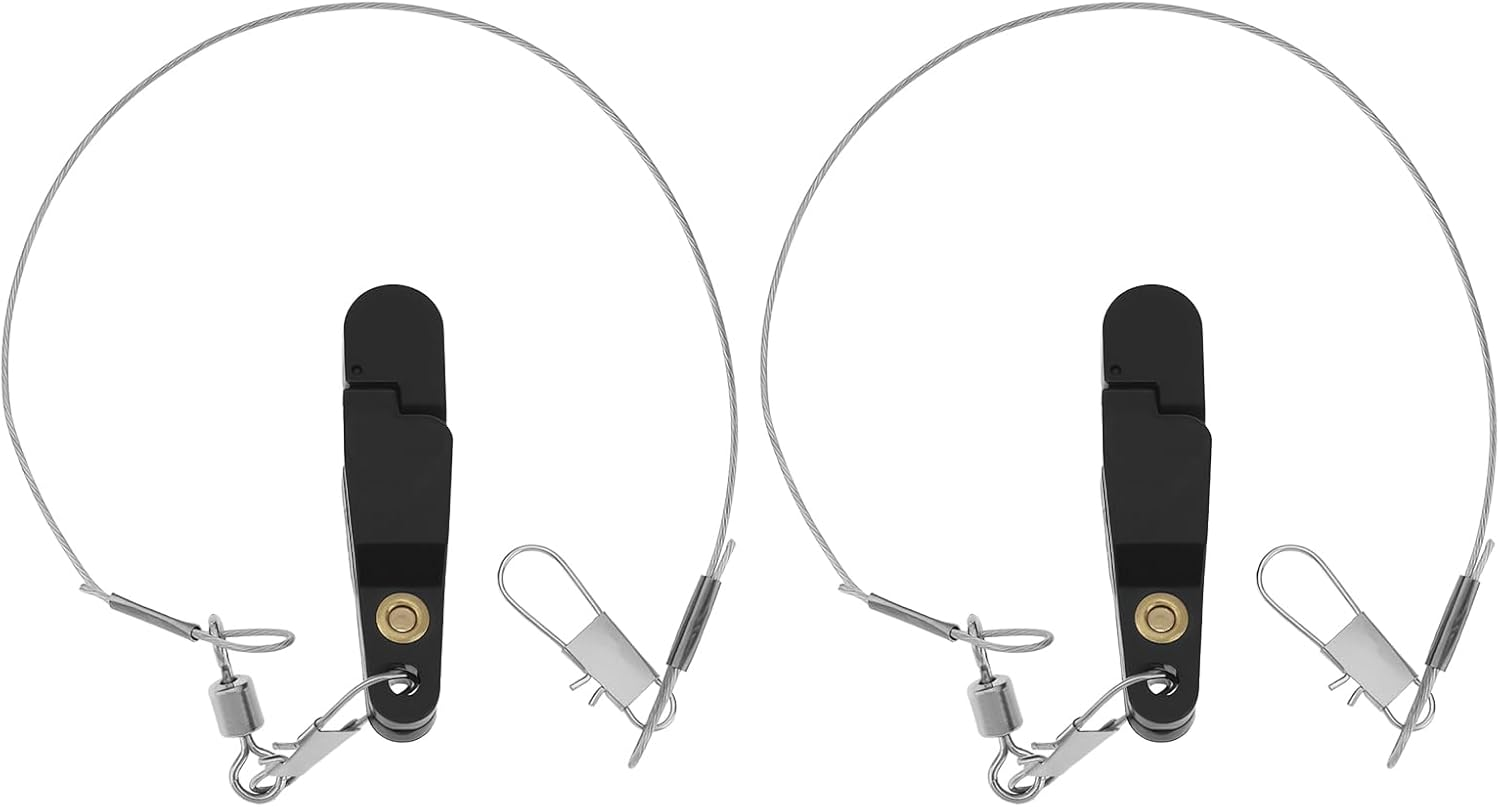 Be in Your Mind 2Pcs Downrigger Fishing Quick Release Clip with Steel Fishing Line B Shape Pin Suitable for Deep Sea Fishing Fishing for Large Fish image number 6