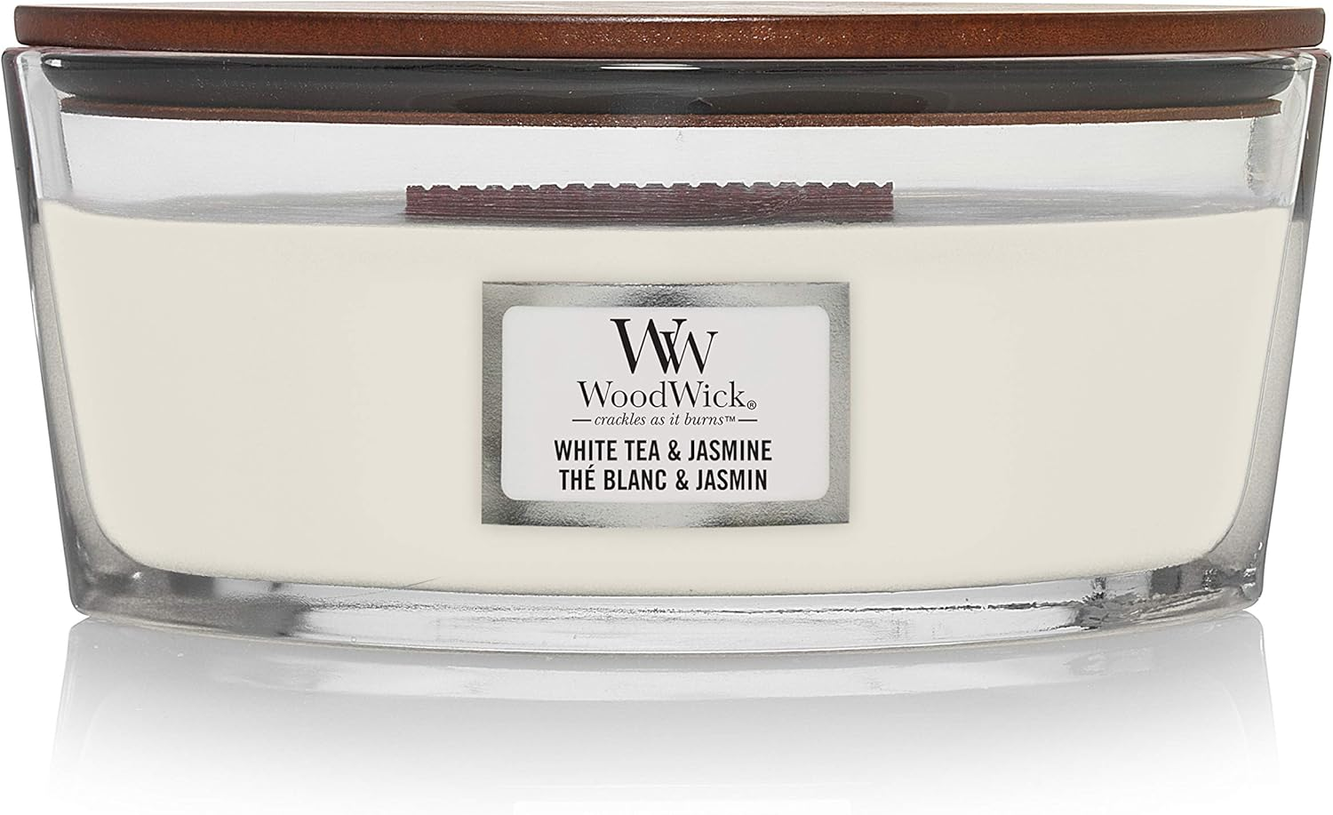 Woodwick Cinnamon Chai Jar Candle, Large
