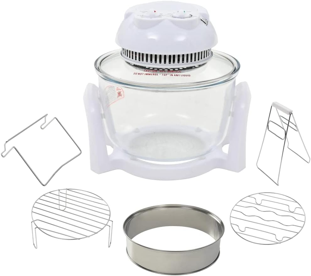 Halogen Convection Oven with Extension Ring 800 W 10 L,Ovens 4.89KG-50653 image number 1