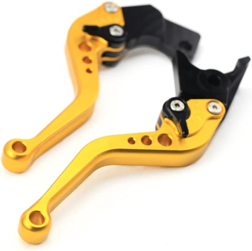 Brake Clutch Levers for SUZUKI GSF 650/1200/1250 Bandit GSX1250 F/SA DL1000 V-STROM Motorcycle Left Right Short/Long Handle Leavers 1 Pair (Silver,Long)