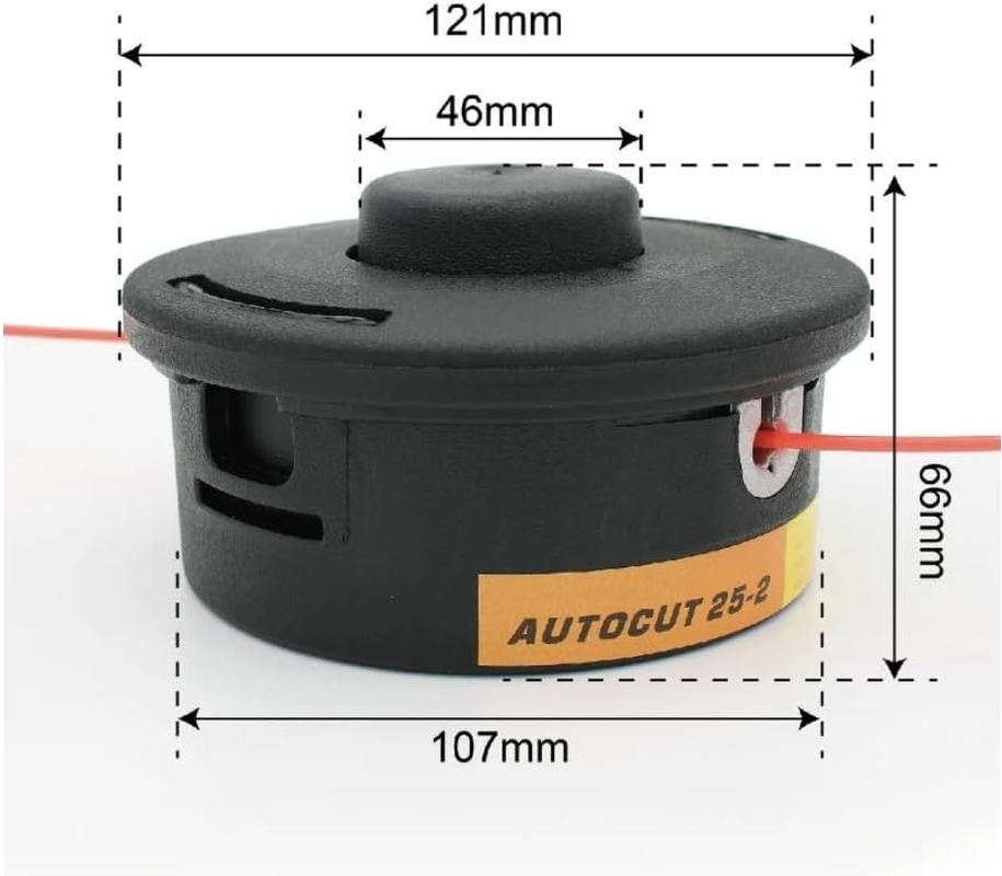 Bump Feed Trimmer Weed Eater Head 4002 710 2108 for Stihl FS55 FS55R FS56 FS56RC FS70 FS70R FS80 FS85 FS90 FS90R FS91R FS94R FS100RX FS110 FS111RX FS120 FS130 FS131 FS240, Replaces 4002 710 2191 image number 3