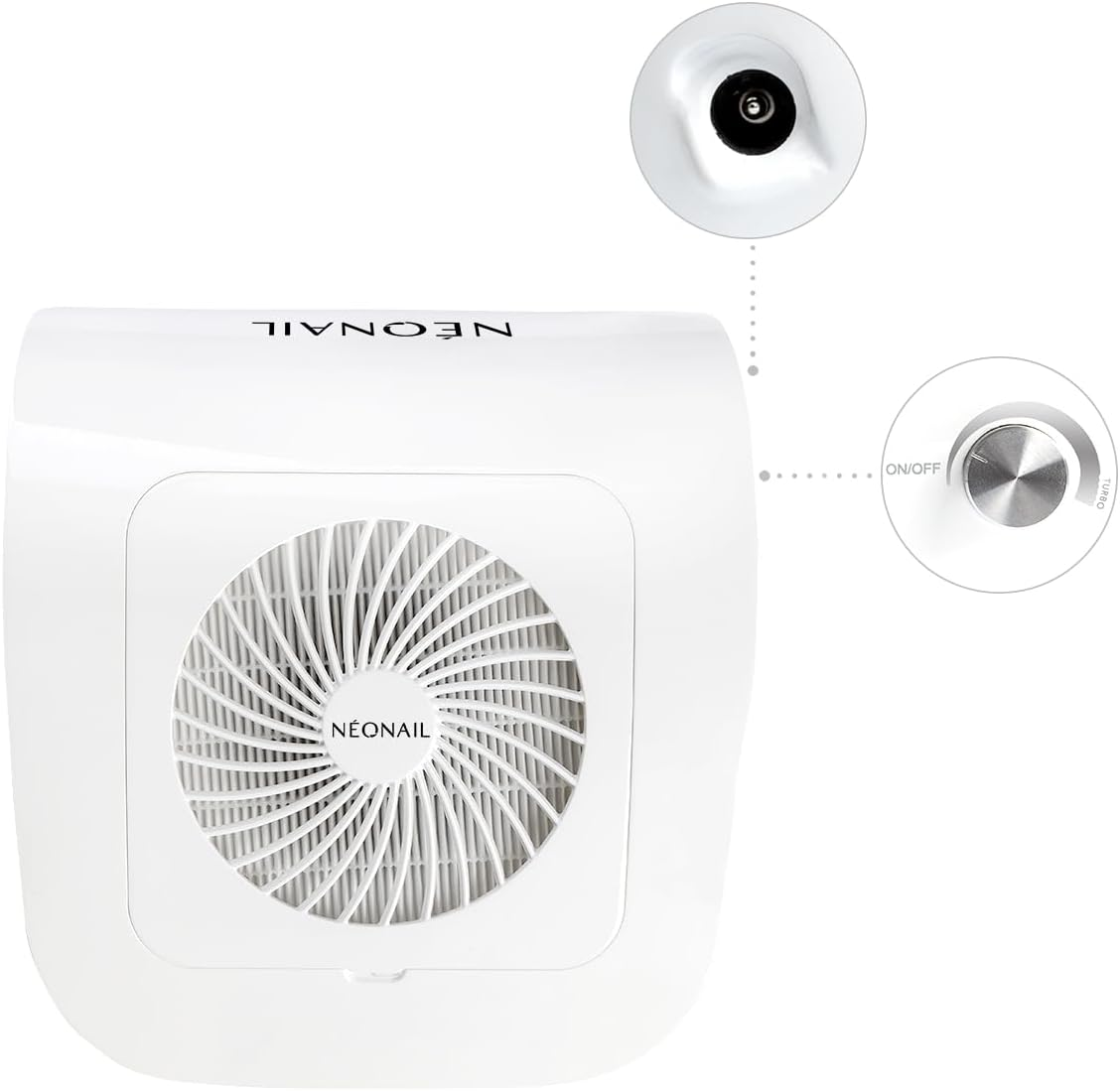 NEONAIL Futuro Dust Collector for Manicure and Pedicure image number 4