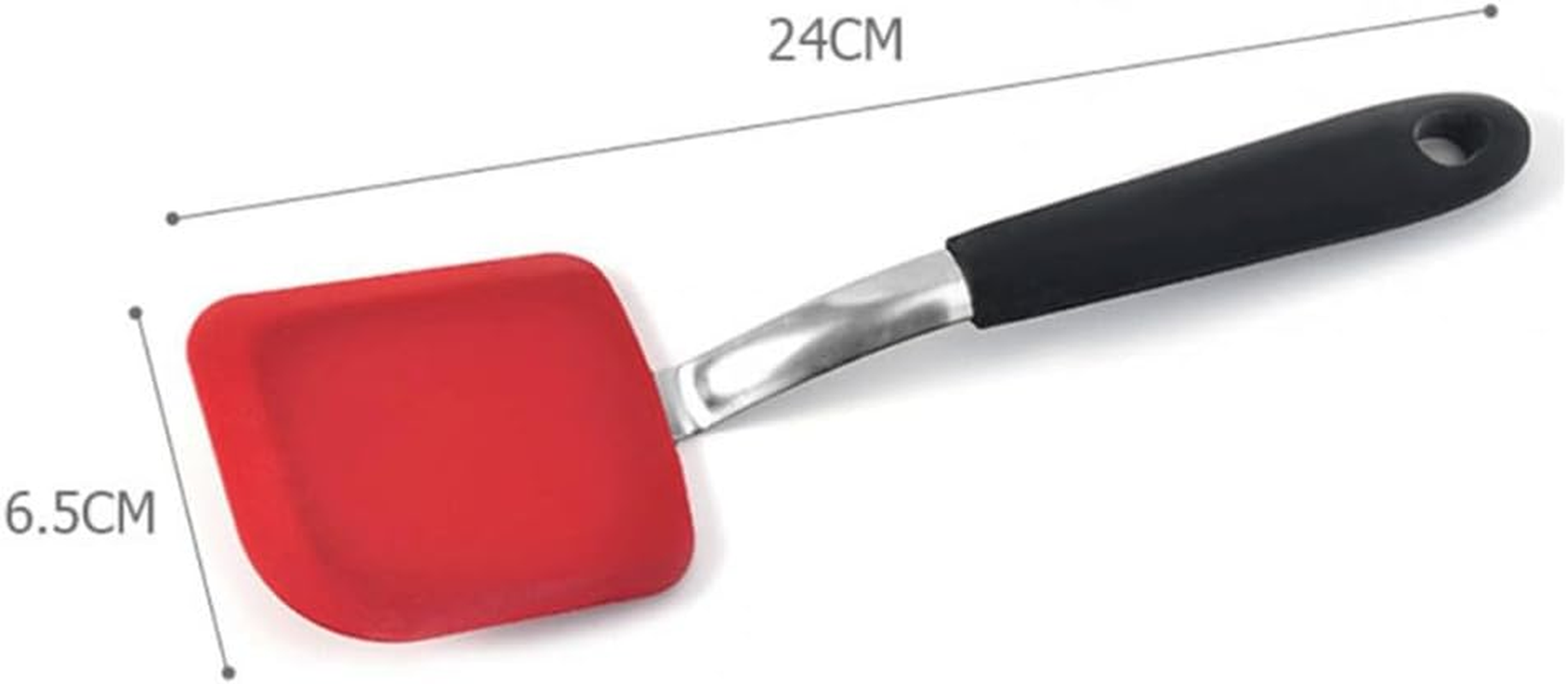 Cooking Utensils Set Silicone Spatula Kitchen Utensil Gadgets Non-Stick Tools Cooking Utensils Closely Inlaid Shovel for Nonstick Cookware for Kitchen Accessories image number 5