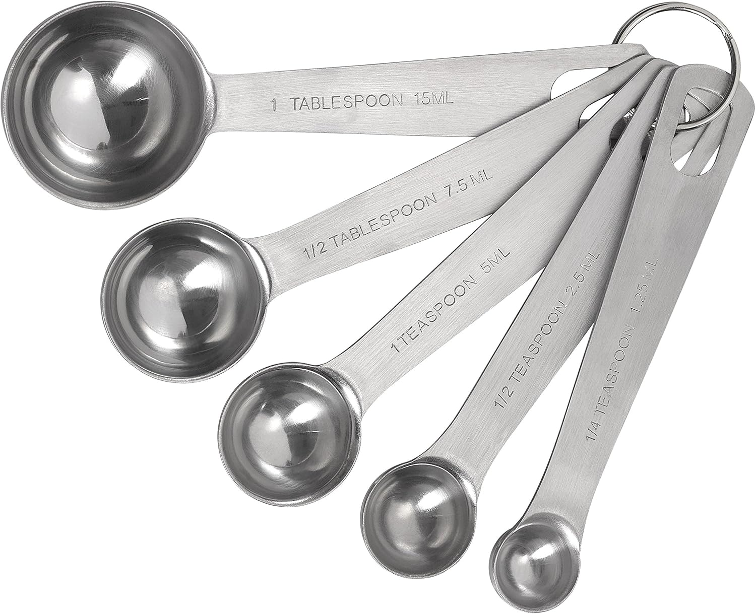 Tala Measuring Spoons, Stainless Steel image number 2