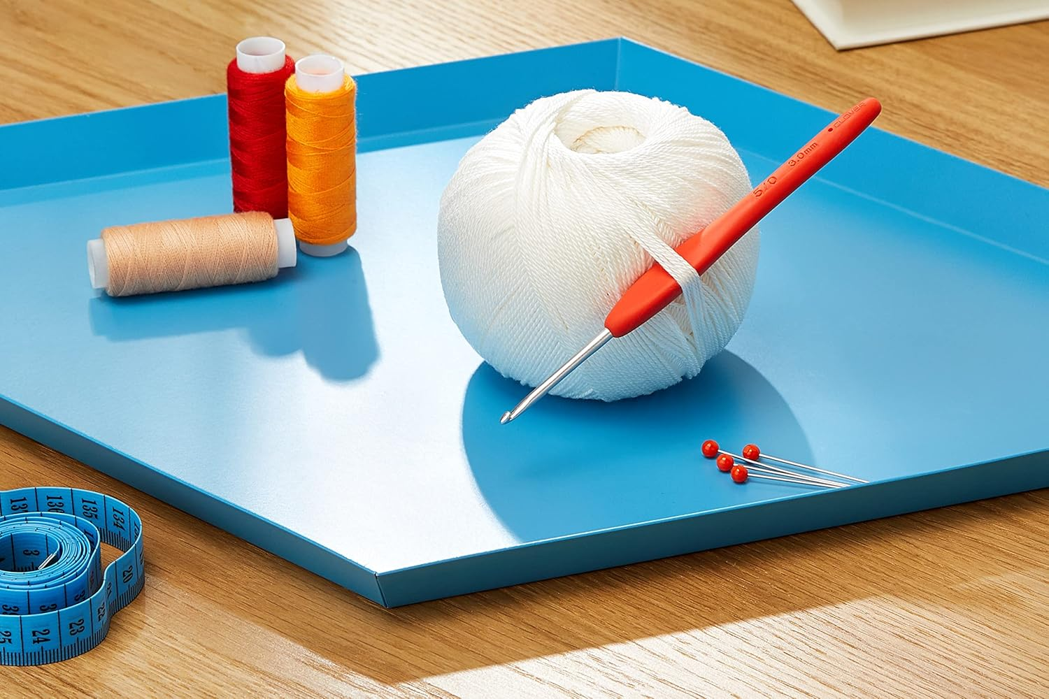 Clover Amour Crochet Hook 3.00MM 1052 image number 4