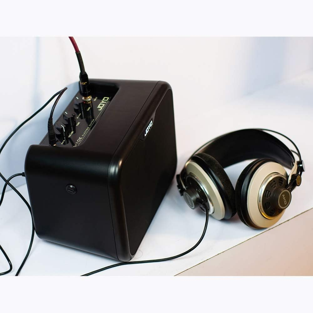 JOYO MA-10E 10W Small Electric Guitar Amp Mini Portable Guitar Practice Amp Battery Powered Combo Guitar Amplifier Dual Channel and Aux Input Jack image number 1