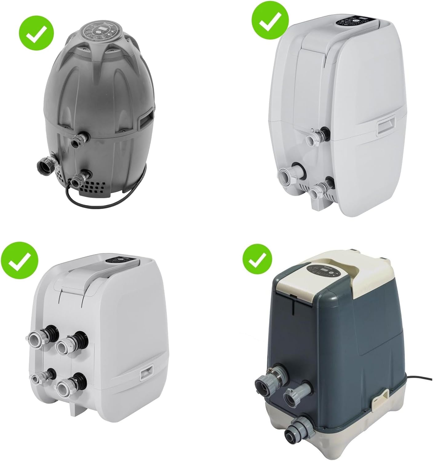 Hot Tub FIX E02 for Coleman for Lay-Z 58113 P4071 Filter Pump Service Repair Kit for Lazy Replace Rusted Old Nuts image number 3