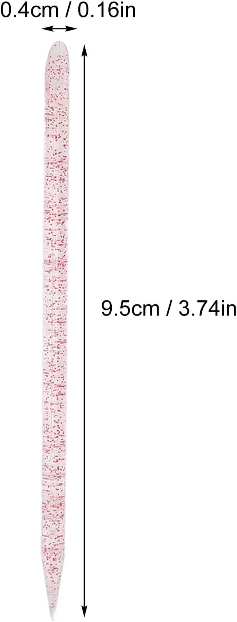 Disposable Nail Cuticle Pusher, Cuticle Manicure Pedicure Stick Practical 100Pcs for Home for Nail Salon, Multi Functional Cuticle Pusher Remover Manicure Pedicure Tool for Manicure Pedicure image number 4