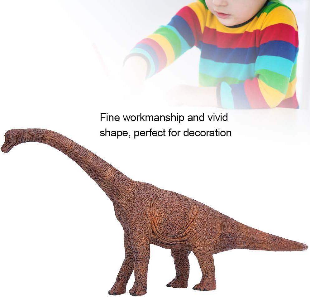 Plastic Material Simulation Animal, Simulation Brachiosaurus Shape Exquisite Workmanship and Safe Educational Toy, Children for Kid image number 4