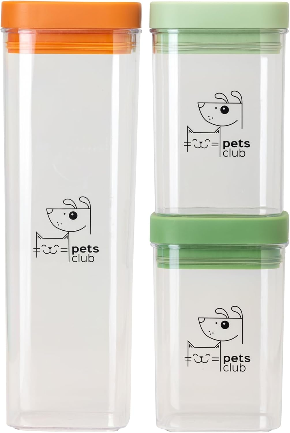 Vigar Pets Club Food Storage Container (Pack of 3) image number 1