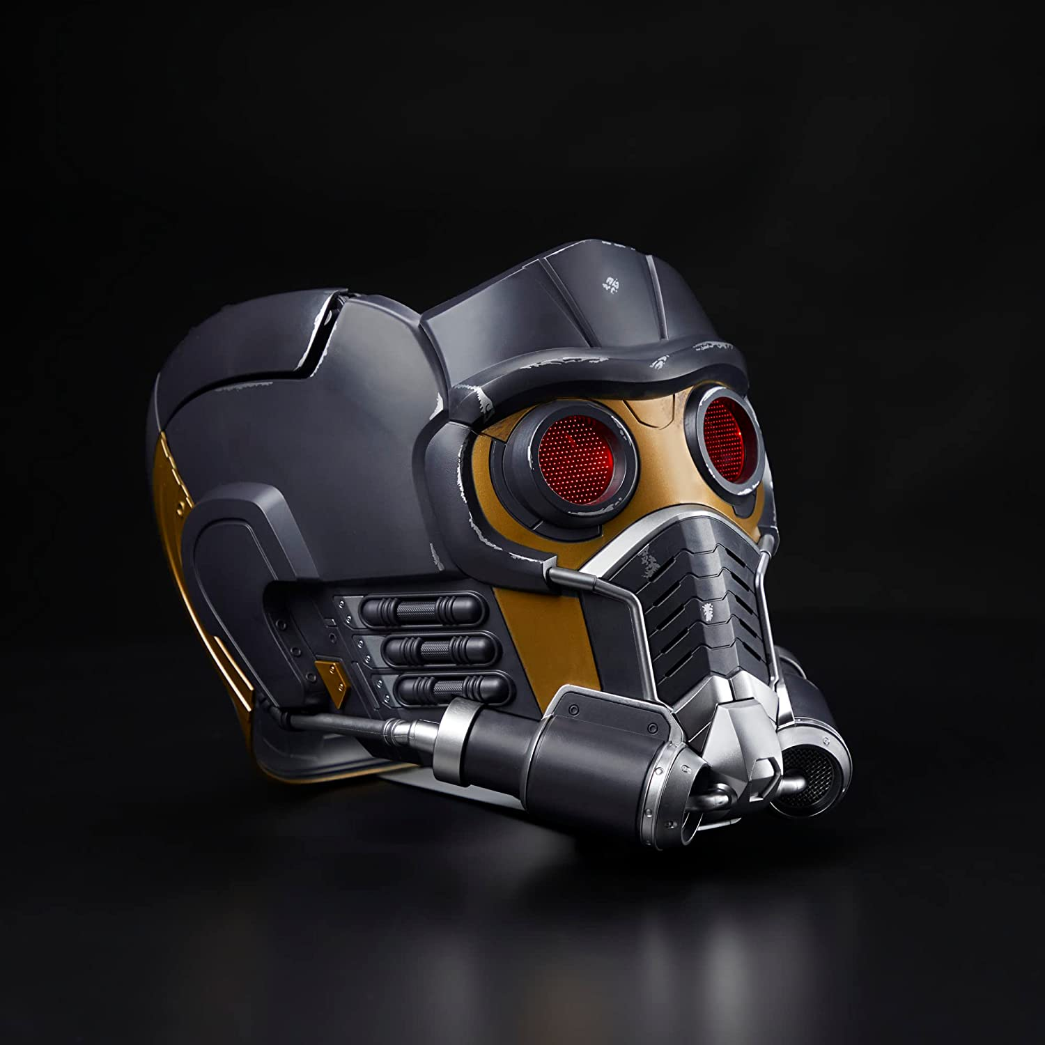 GUARDIANS of the GALAXY Marvel Legends Series Star-Lord Premium Electronic Roleplay Helmet with Light and Sound FX, Guardians of the Galaxy Adult Roleplay Gear image number 1