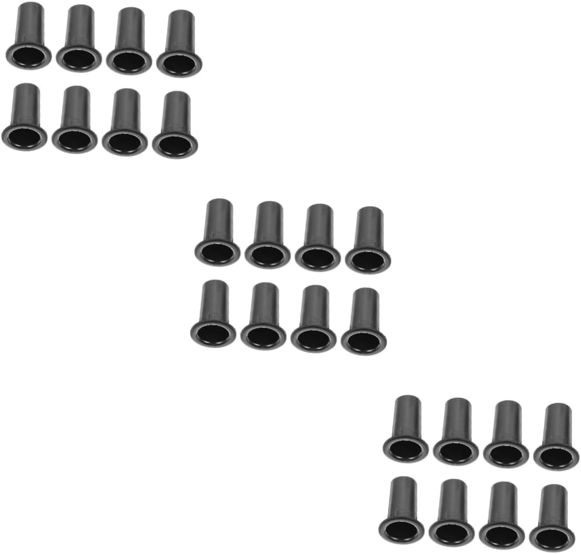 ARTIBETTER 24Pcs Speaker Port Tube Subwoofer Bass Reflex Tube for Woofer Box Speaker Parts for Cabinet Vent for Audio Subwoofer Enhancements