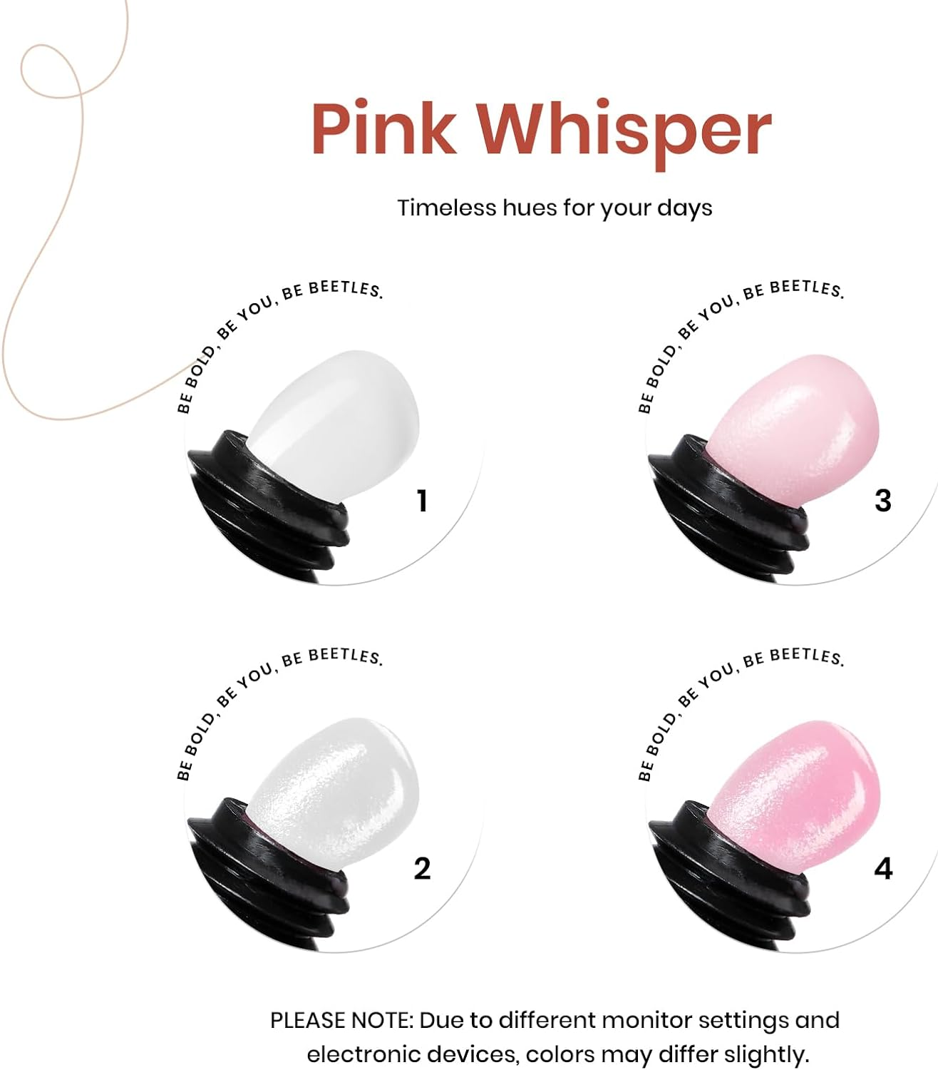 Beetles Gel Polish Poly Nail Extension Gel Kit, 4 Colors Pink White Poly Nail Gel Builder Sheer Pink Nail Gel Clear Nail Art Kit with Poly Brush and Slip Solution Nail Salon All in One French Poly for Women