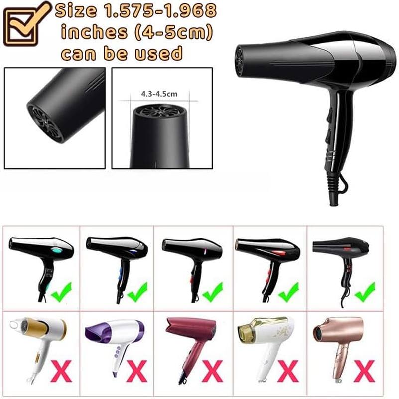 Curly Hair Diffuser, Universal Diffuser for Dryer, Diffuser for Hair Dryer, Universal Folding Hair Diffuser, Silicone Dryer Diffuser, Foldable Silicone Diffuser for Hair Dryer