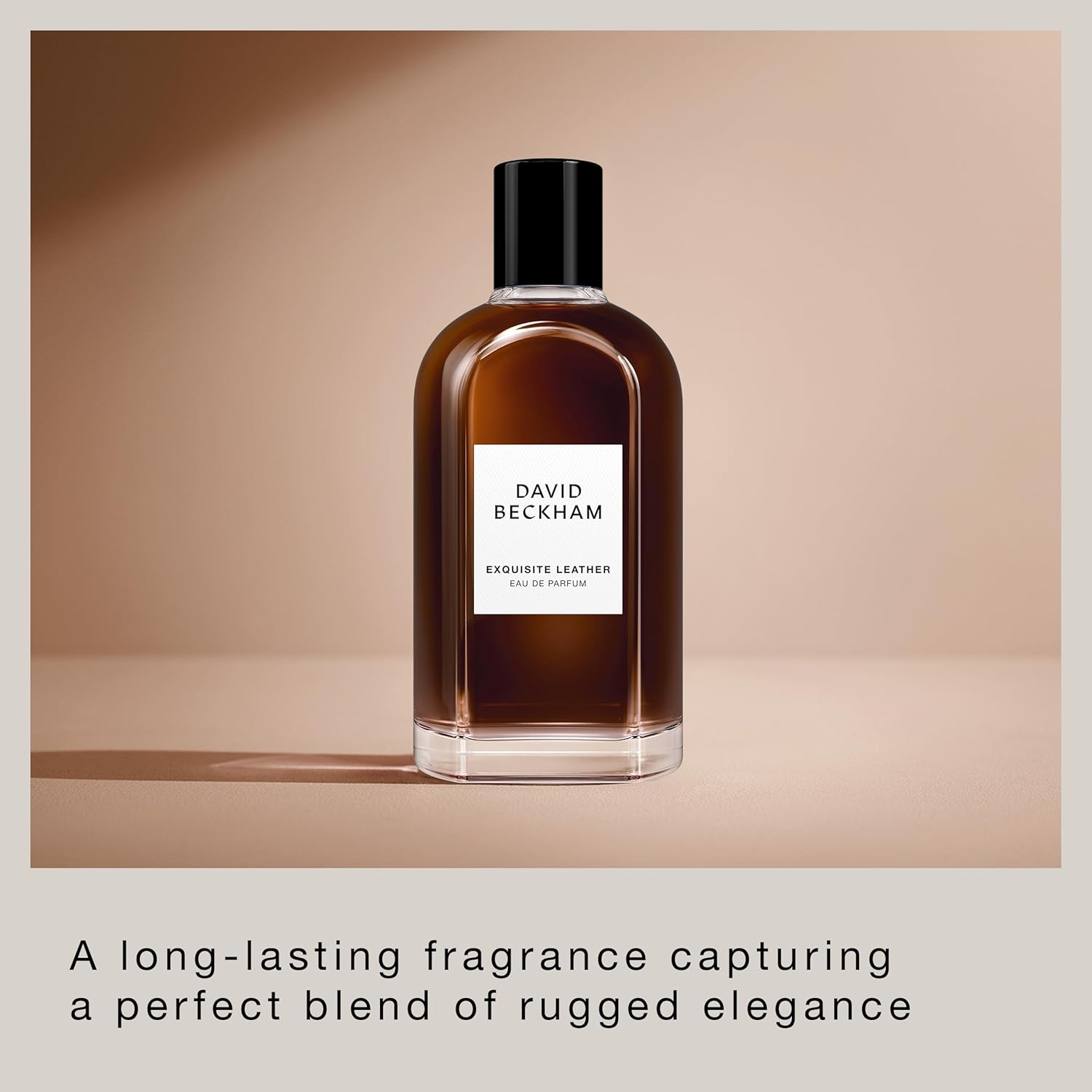 David Beckham Collection Exquisite Leather Eau De Parfum for Men, Fresh and Aromatic, Long Lasting Fragrance, 100Ml (3.3Oz) image number 1