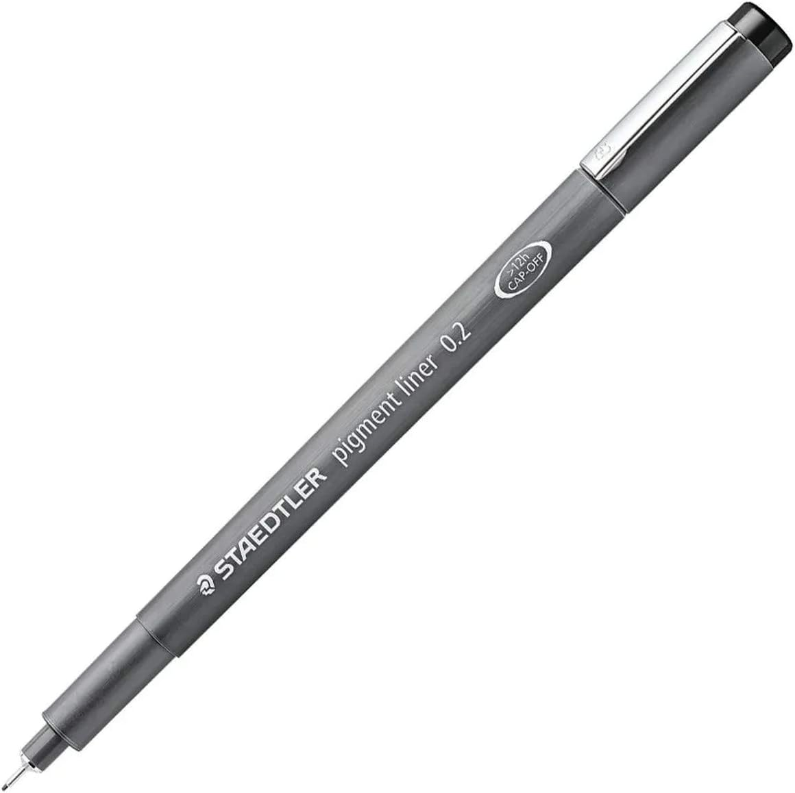 Staedtler Pigment Liner, 0.4Mm, Black Ink (308-0.4) image number 4