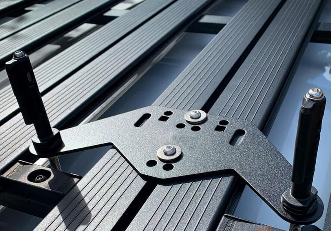 2 Flush Mounting Bracket for Maxtrax Mk11 Xtreme Suit Rhino Rack Pioneer Platform No Pins Recovery Track Bracket image number 5