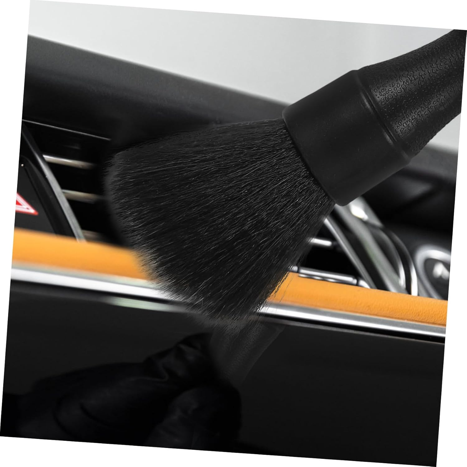 Zerodeko 2Pcs Car Detail Brush Set Interior Cleaning Automotive Detailing Kit Detailing Brushes for Dashboard Vent Wheels Engine Vehicle Supplies image number 2