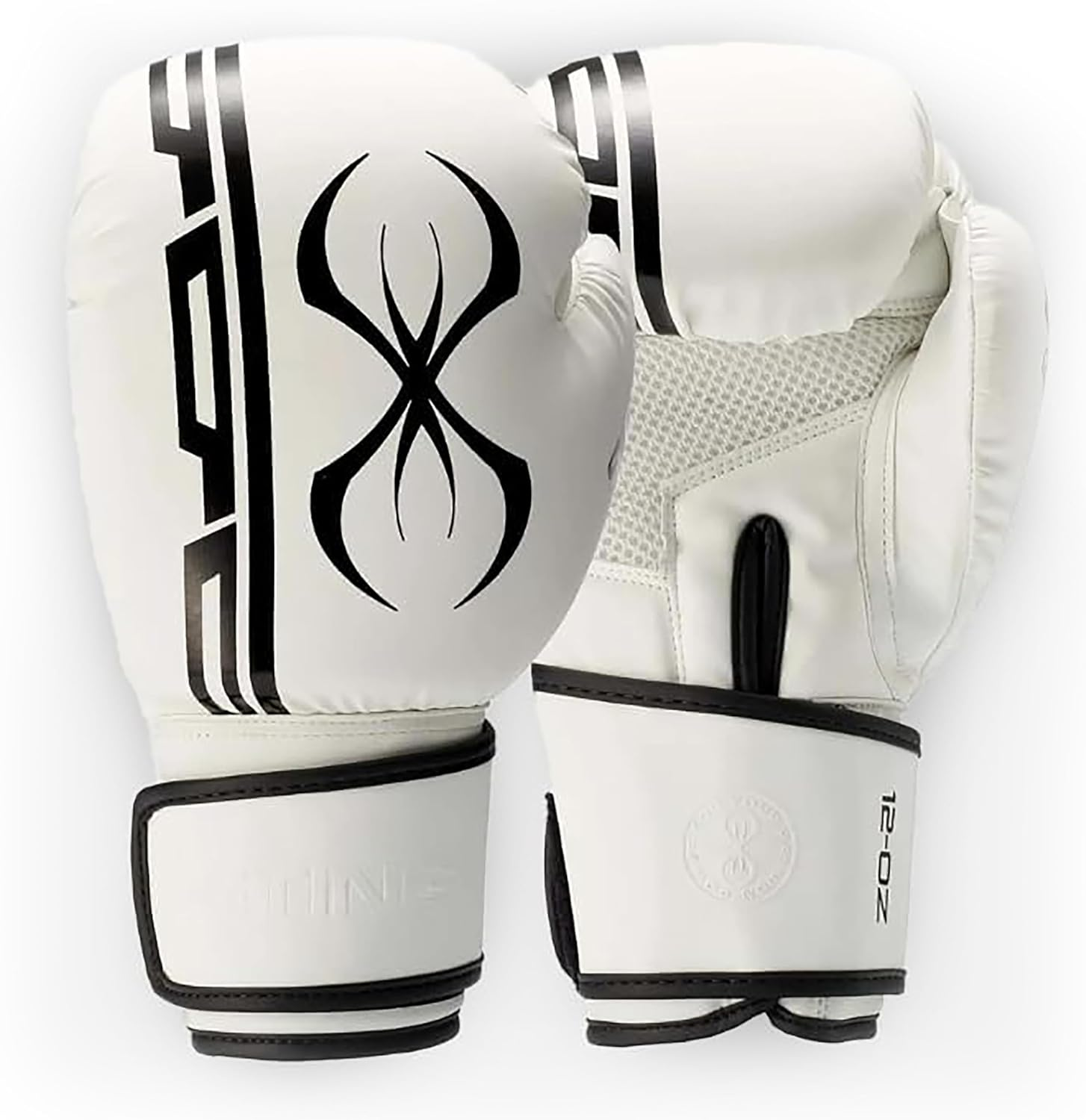 STING Armaplus Boxing Glove, White/Black, 10Oz image number 2