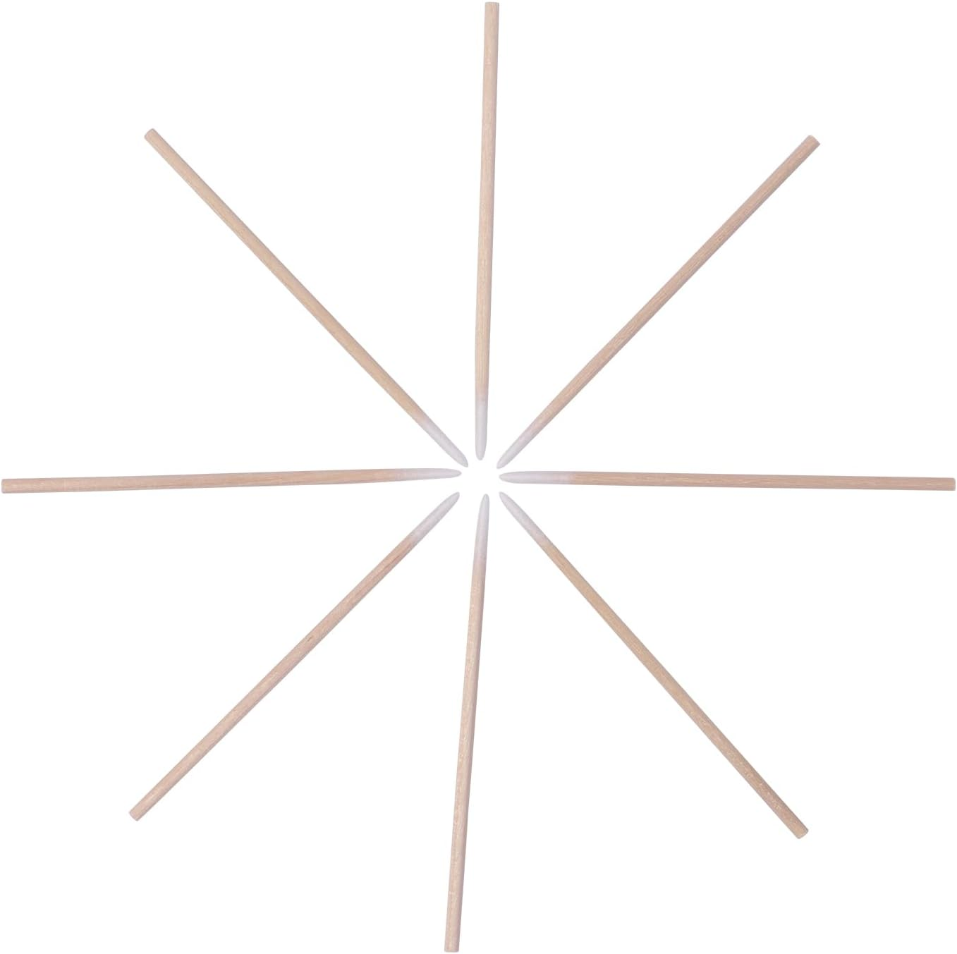 1200Pcs Nails Wood Cotton Swab Cleaning 7Cm Microbrush Eyelash Sticks Buds Tip Ear Toothpick Makeup Eyebrow Sticks Glue Removing Tattoo Makeup Cosmetics image number 5