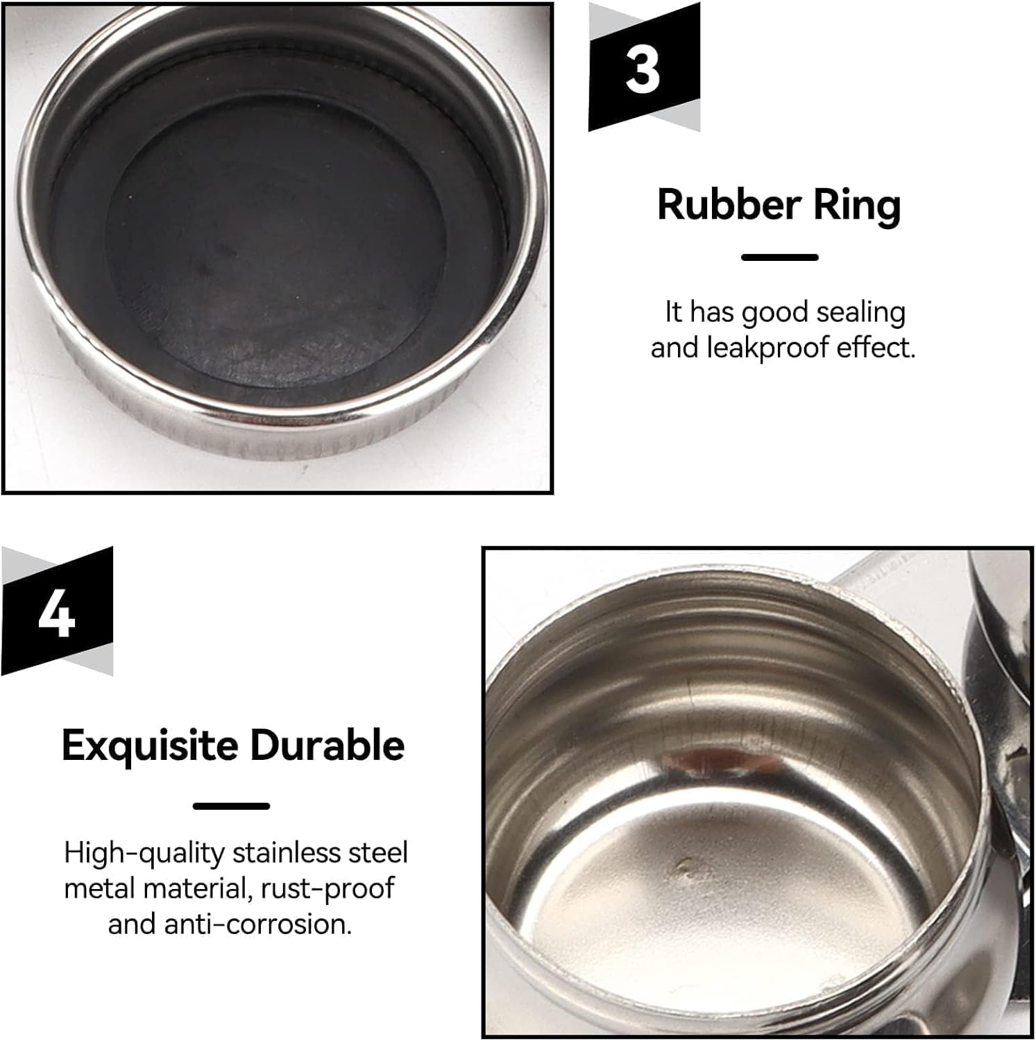 Beufee Stainless Steel Paint Brush Washer, Portable Paint Brush Cleaner with Lid and Filter for Oil Painting Watercolor