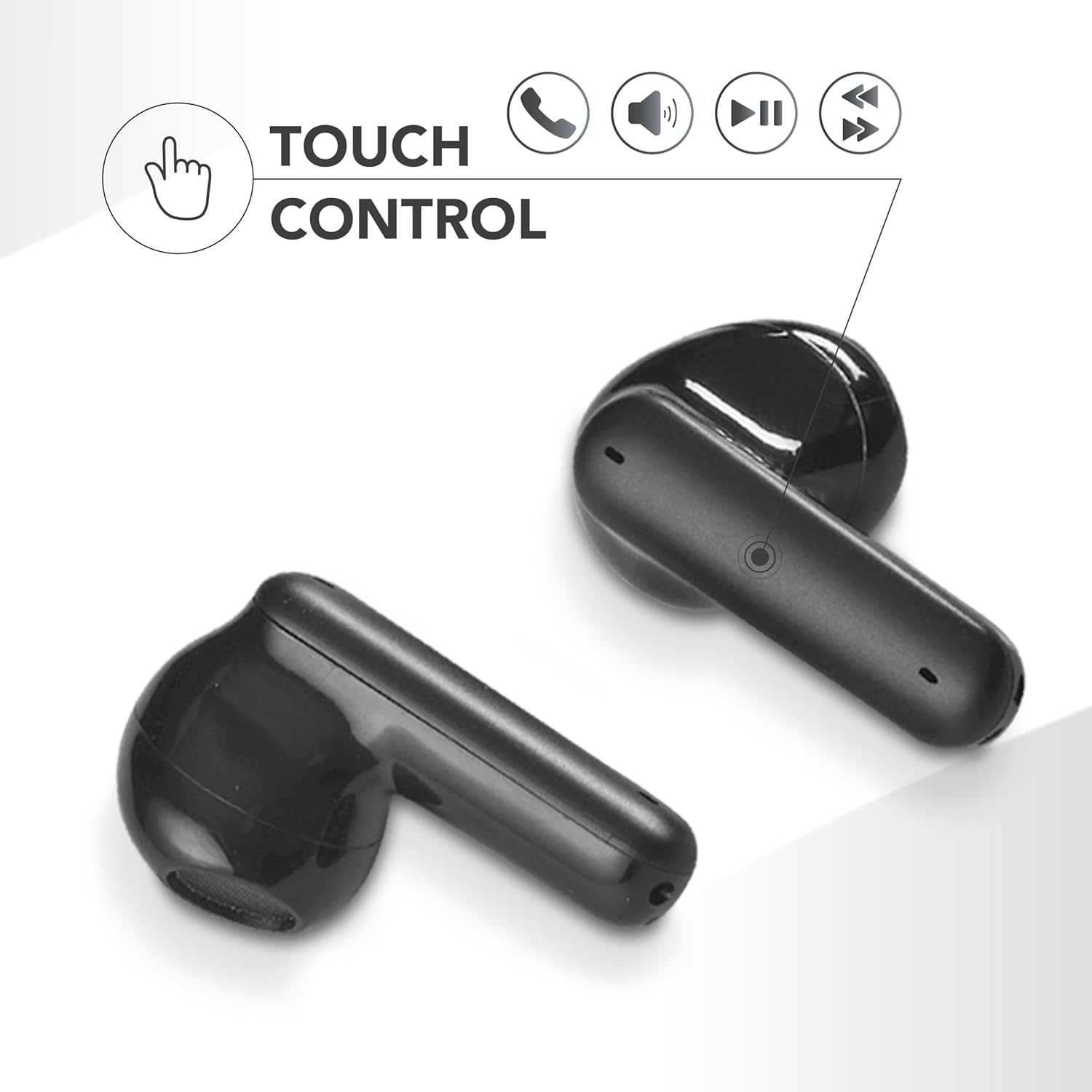 Music Sound - Showy Urban Lines Bluetooth Headphones with Capsule, Ergonomic Design, Balanced Sound and Optimal Comfort image number 2