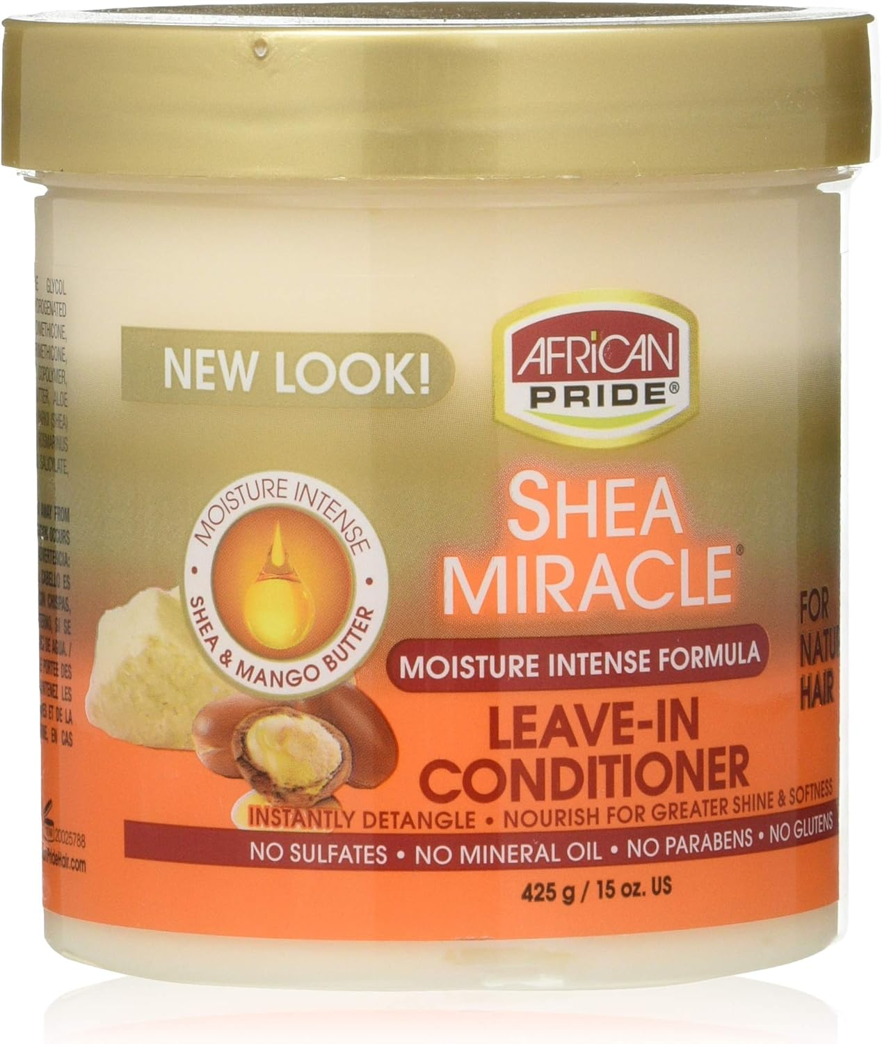 African PRIDE Shea Miracle Leave in Conditioner 15 Oz image number 1