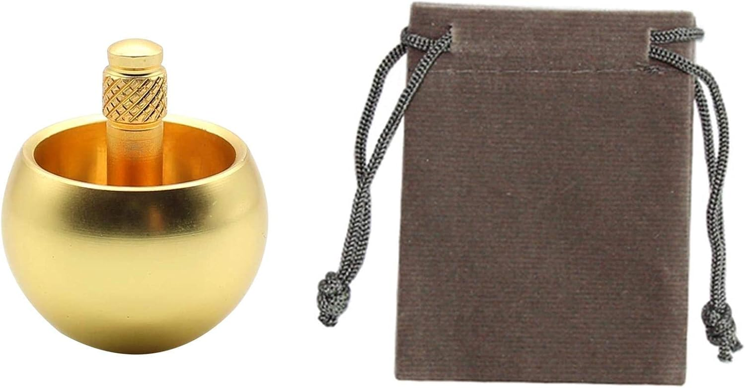 Kids Top - Stainless Steel Precision Gyroscope Toy with Smooth,Compact Desktop Spinner Top Plaything for Home,