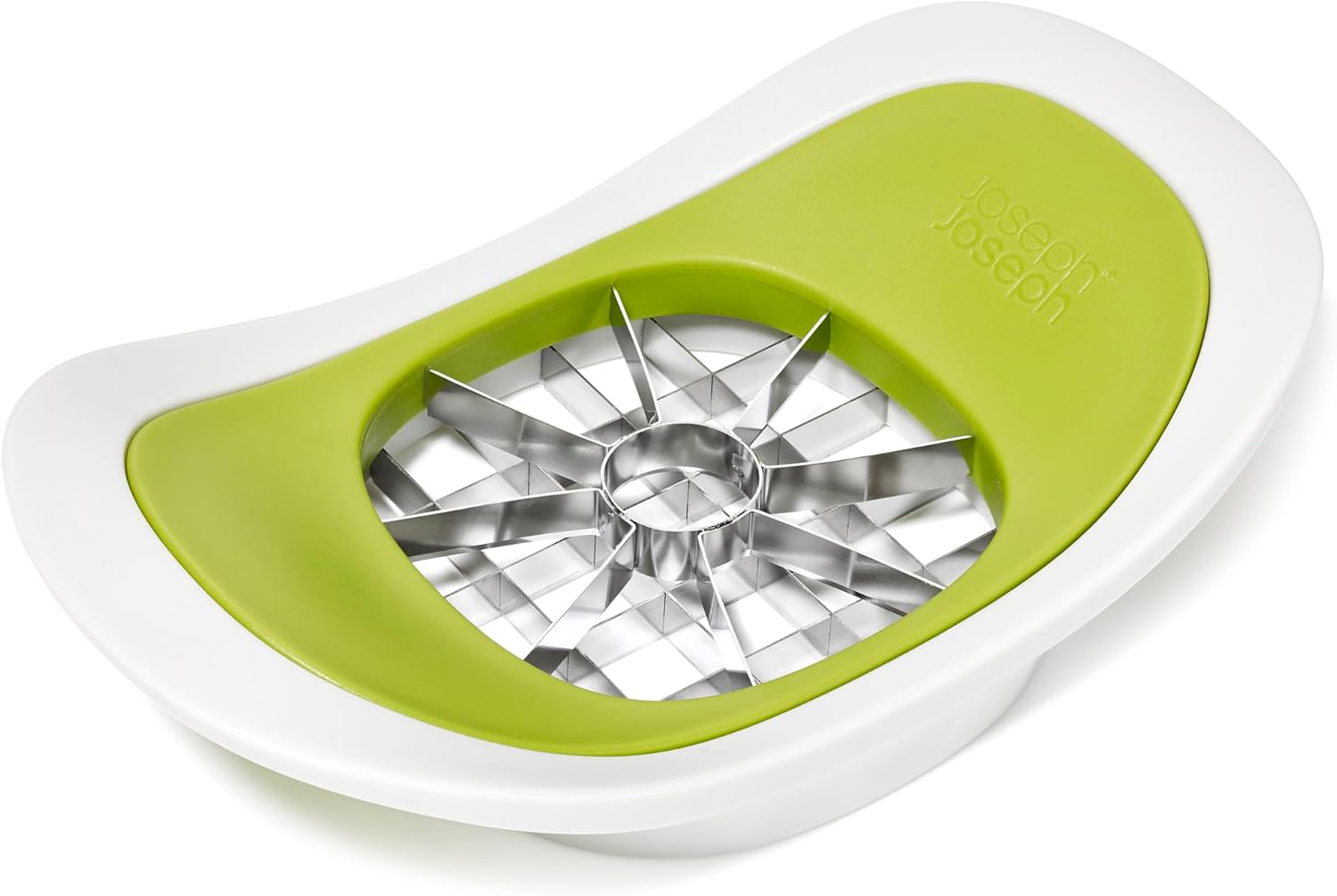Joseph Joseph Nest Press 2-In-1 Apple Corer & Divider and Potato Chipper, Stainless Steel Blades, BPA Free, Dishwasher Safe image number 3