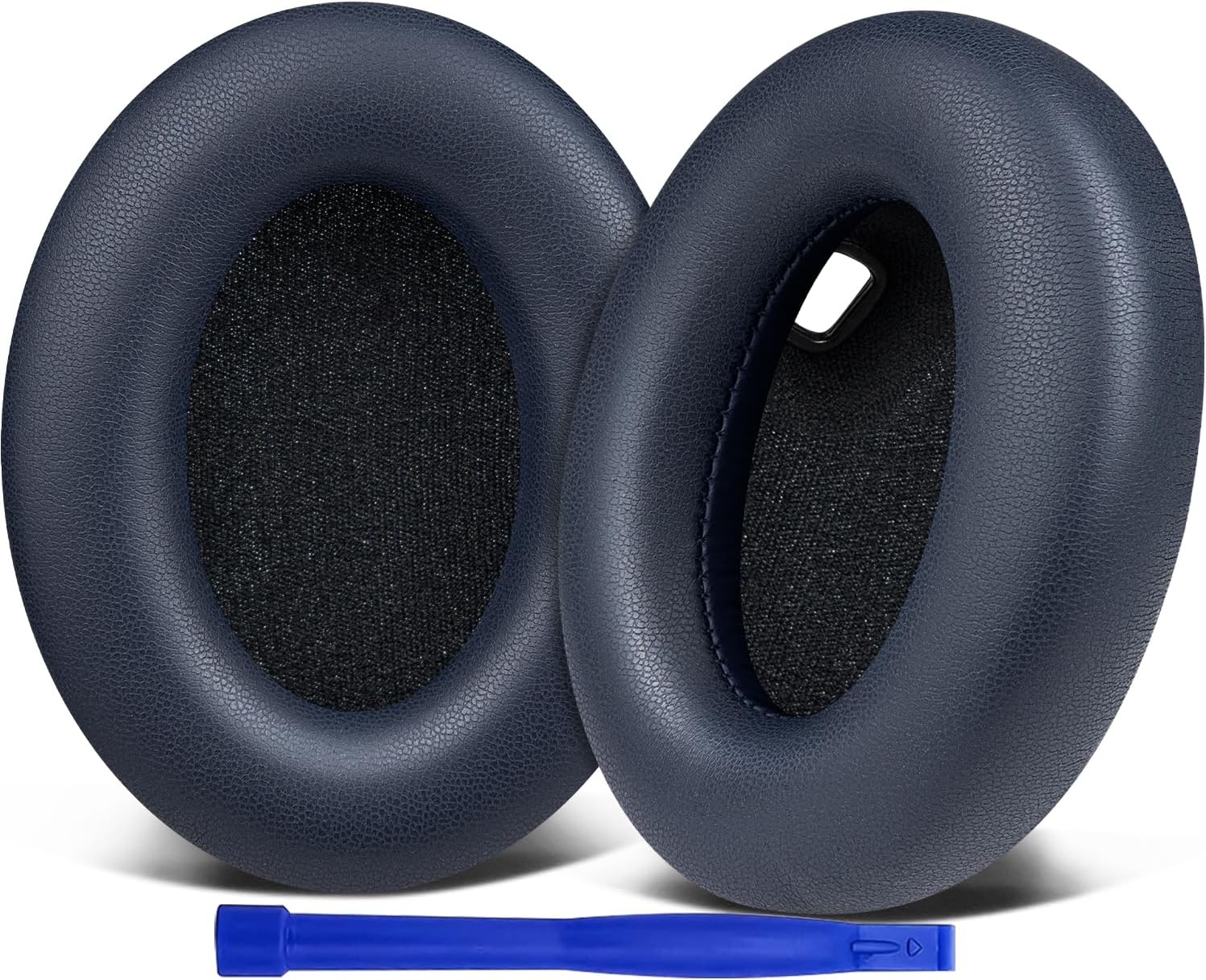 SOULWIT Replacement Earpads for Sony WH-1000XM4 (WH1000XM4) Headphones, Ear Pads Cushions with Noise Isolation Foam, Added Thickness, without Affecting Sensor-Black
