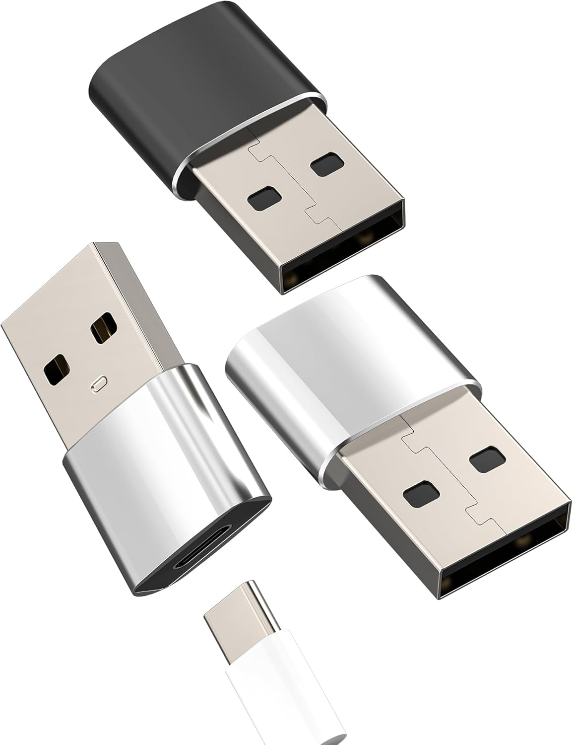 USB C Female to USB Male Adapter for Iphone 16 Cable Compatible for Samsung for Ipad Connector Type C Data Transfer Converter Extension USB-A Plug Charger Adaptor Notebook Computer Power Accessories image number 2