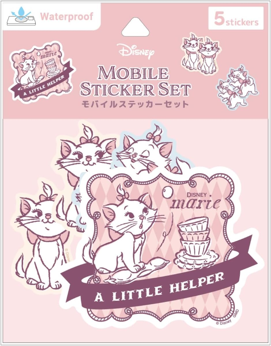 Gourmandies Disney Characters/Mobile Sticker Marie DNG-230MR image number 1
