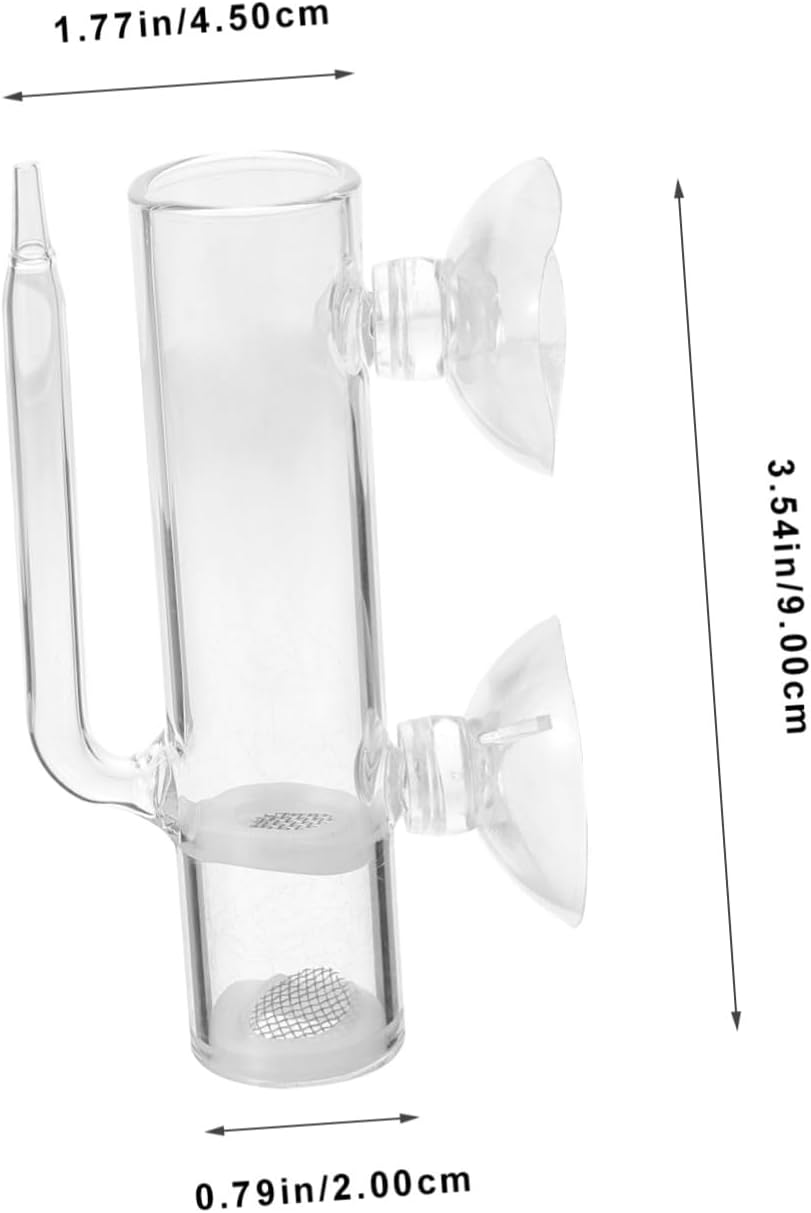 UPKOCH Glass Shrimp Hatchery Breeding Box with Airflow Filter, Aquarium Isolation Case for Brine Shrimp Eggs and Fish Fry Nursery, Glass Breeder Tank for Aquatic Pets image number 4