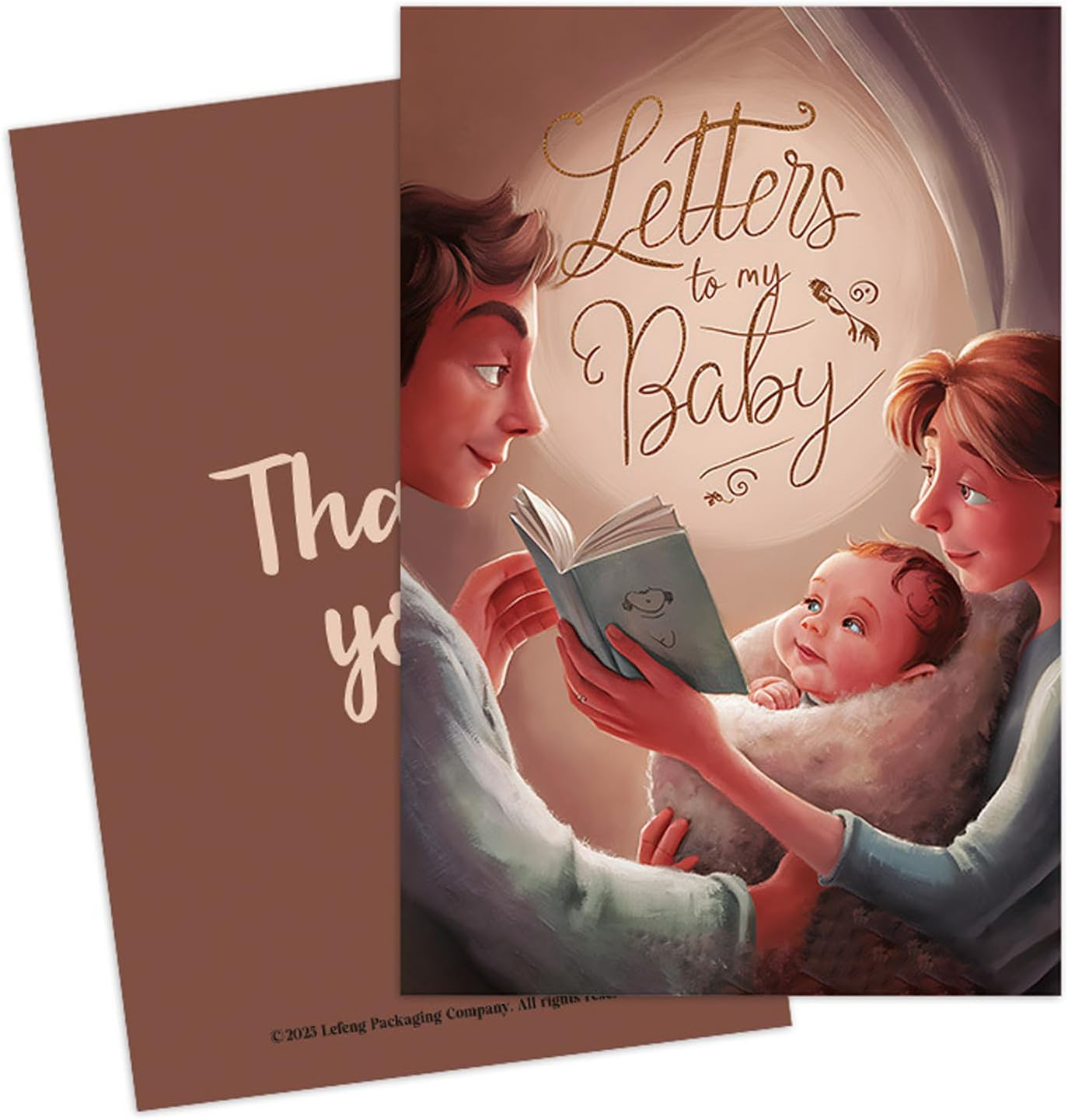 Written Memories Notebook - Notebook for Writing Letters to - Parental Notebook 50 Pages, Family Link Journal for Pregnancy and Birth image number 5