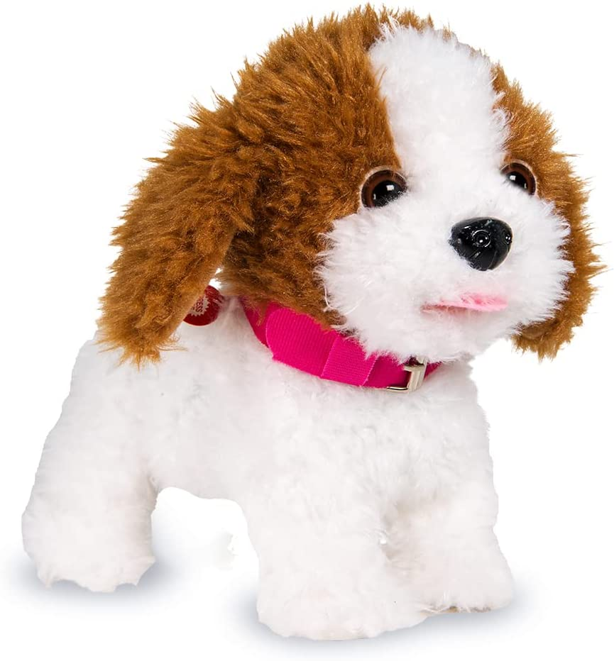 Weofferwhatyouwant Interactive Plush Toy Labradoodle Teddy, Voice Command Recognition with 12 Tricks - Educational Dog That Walks, Barks, Sings and Dances for Ages 2 Plus image number 5
