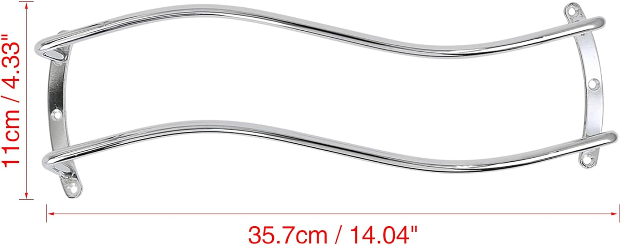 X AUTOHAUX 12 Inch Silver Tone Metal Car Bar Grille Audio Speaker Sub Woofer Subwoofer Grill Cover Protector image number 1