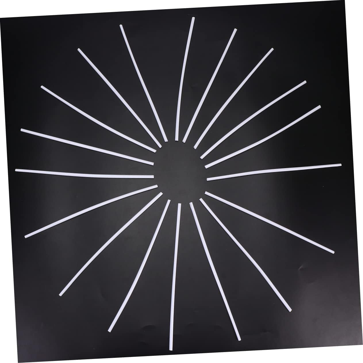 Kisangel 1 Set Wheel Decoration Reflective White Out Tape Bike Wheel Spoke White Decor Blue Decor Black Accent Decor Motorbike Wheel Spoke Universal Bike Skins Wraps Bike Spoke Reflector - Pink image number 5