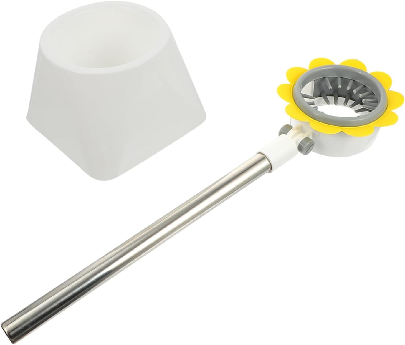 Punch-Free Hair Dryer Holder Floor-Standing Rack with Practical Storage and Easy Installation, Sturdy Hair Dryer Stand for Home Bathroom Organization and Pet Grooming Random Color