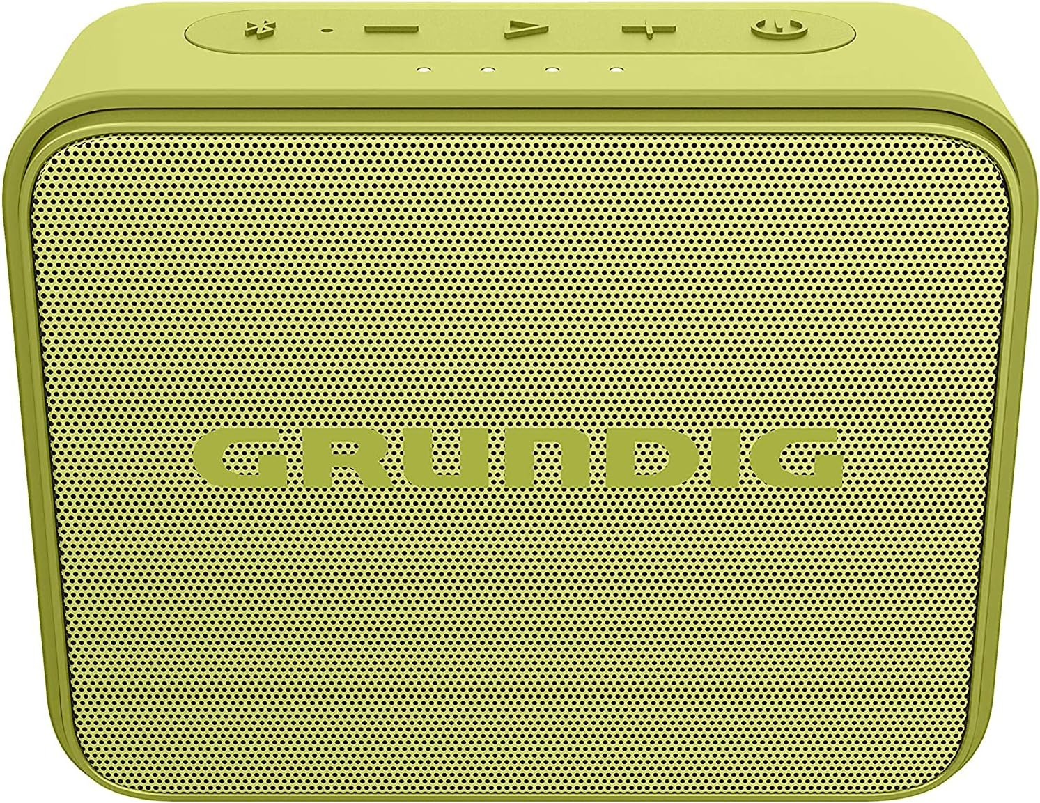 Grundig GBT Jam Orange Bluetooth Speaker, Soundbox, 3.5 W RMS, Bluetooth 5.0, up to 30 M Range, up to 30 Hours Battery Life, Power Bank Function, Hands-Free Function, Waterproof, Orange