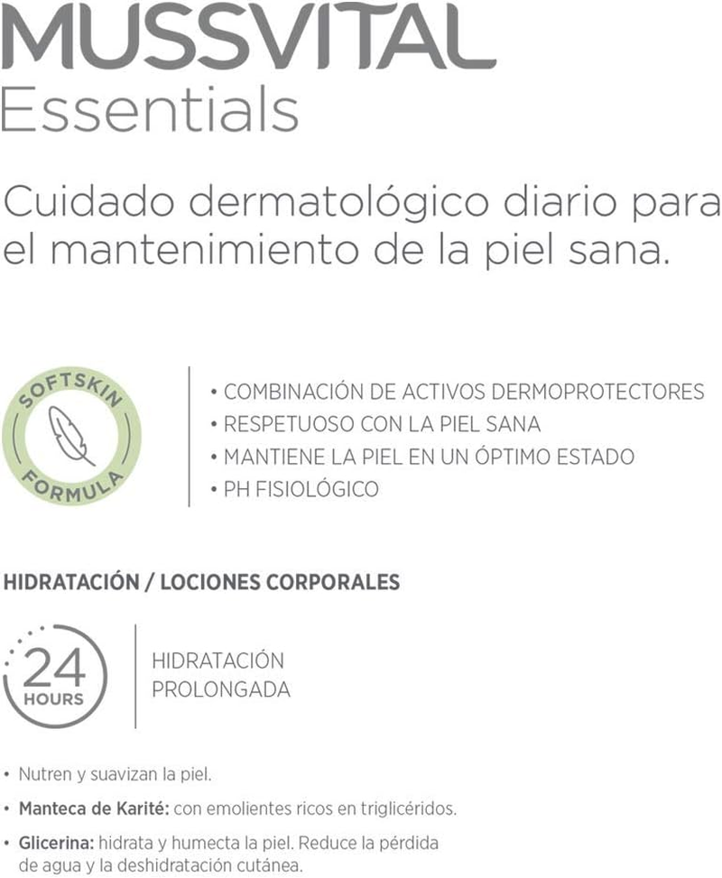 Mussvital Essential Locion Aloe Vera 400 image number 4