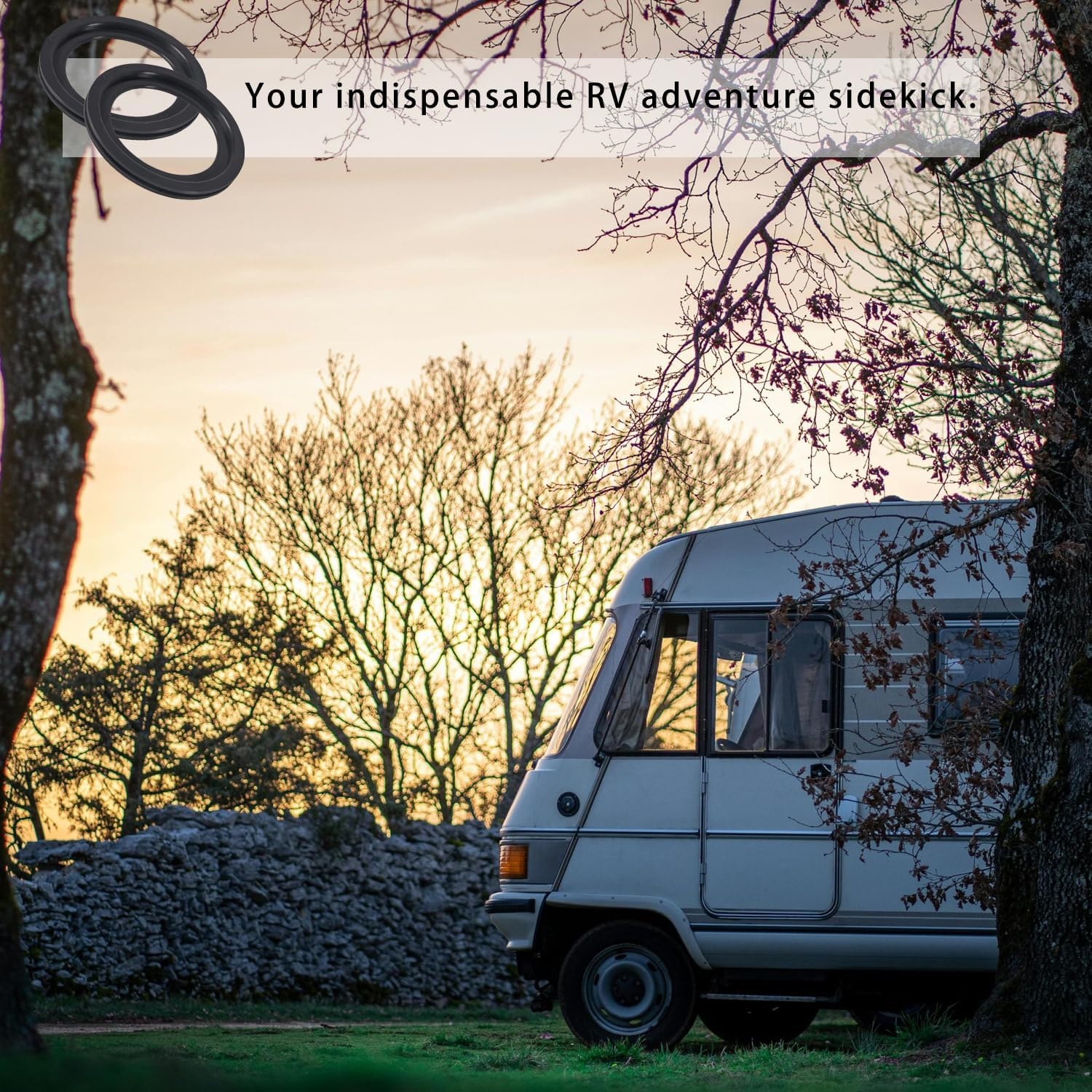 RV Toilet Seal Replacement Kit 385311658 High-Performance Rubber Seal Ring for Camping Trailers & Motorhomes, Leak Prevention Repair Parts (3 Pcs) image number 2