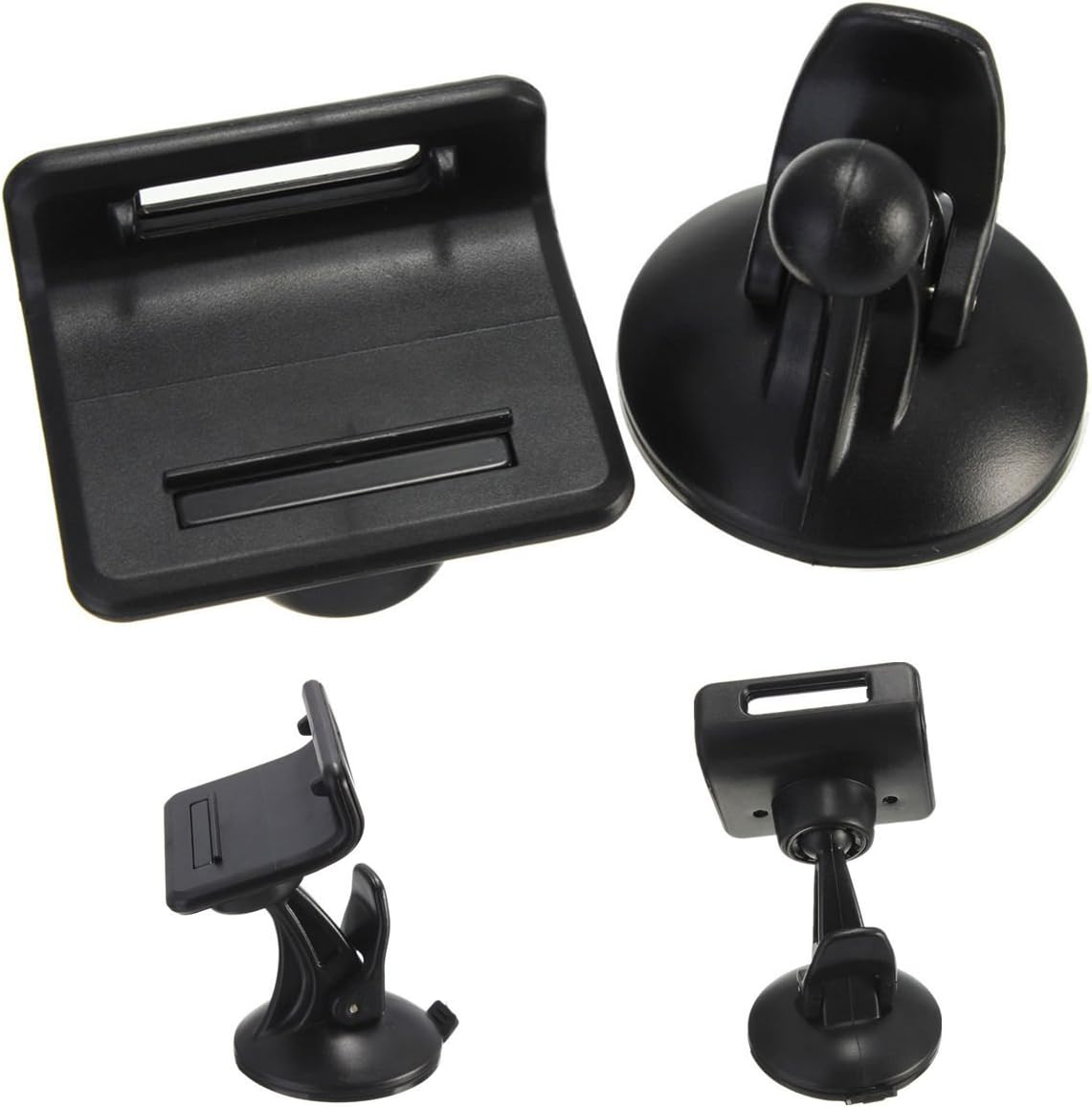 F Fityle Windscreen Car Cradle Mount Holder for Tomtom GO 1015 2405 2435 2050 2505 Black image number 2